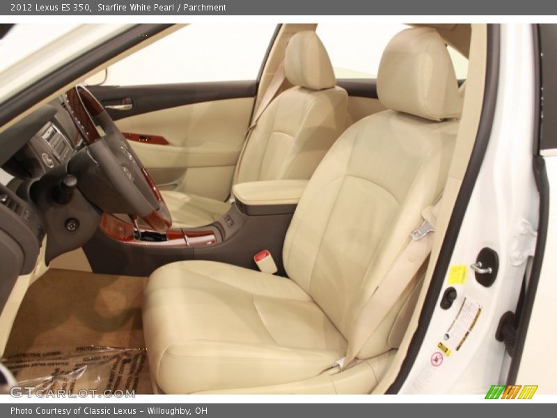 Starfire White Pearl / Parchment 2012 Lexus ES 350