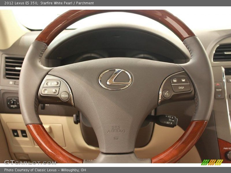Starfire White Pearl / Parchment 2012 Lexus ES 350