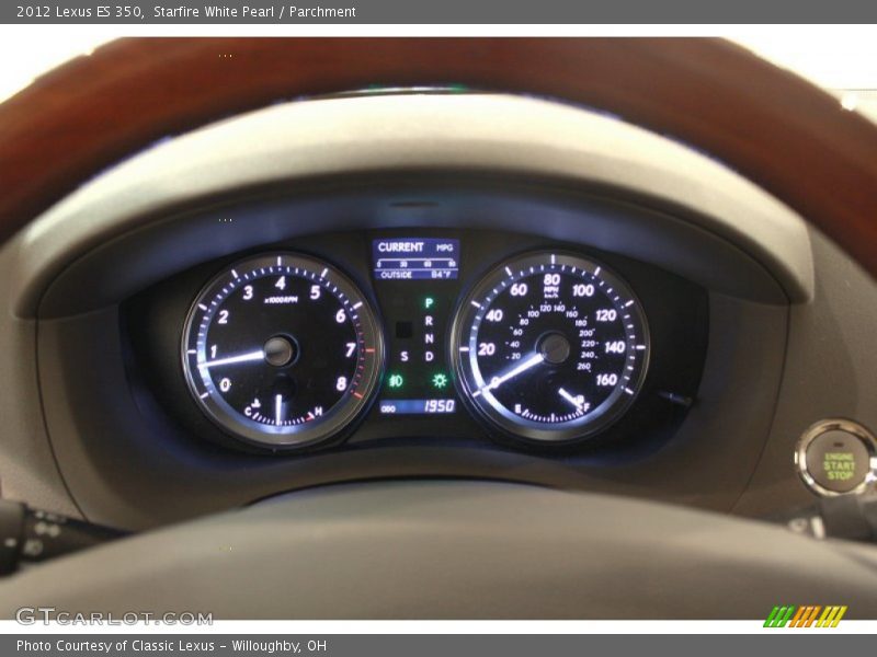Starfire White Pearl / Parchment 2012 Lexus ES 350