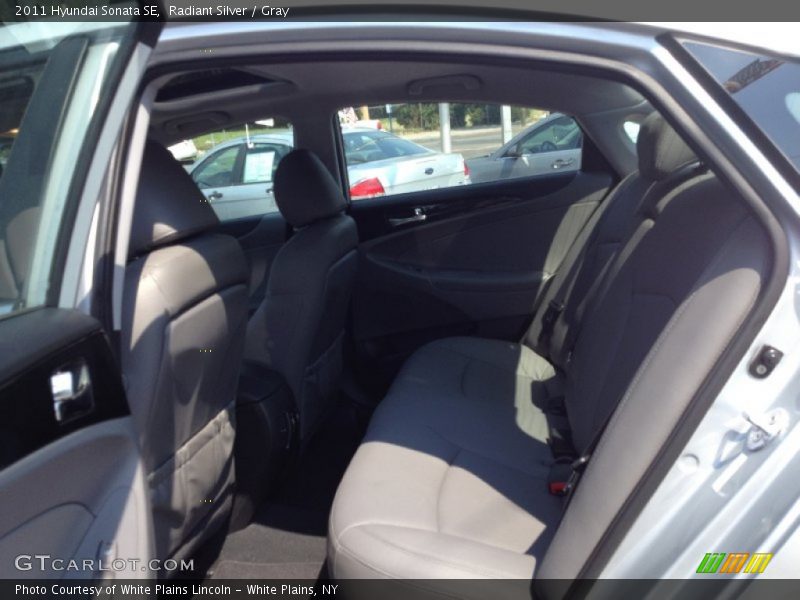 Radiant Silver / Gray 2011 Hyundai Sonata SE