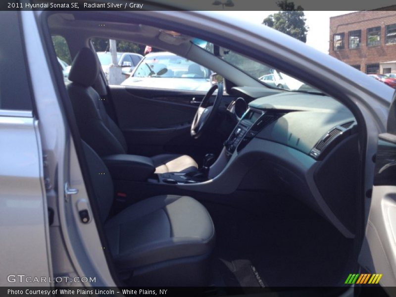 Radiant Silver / Gray 2011 Hyundai Sonata SE