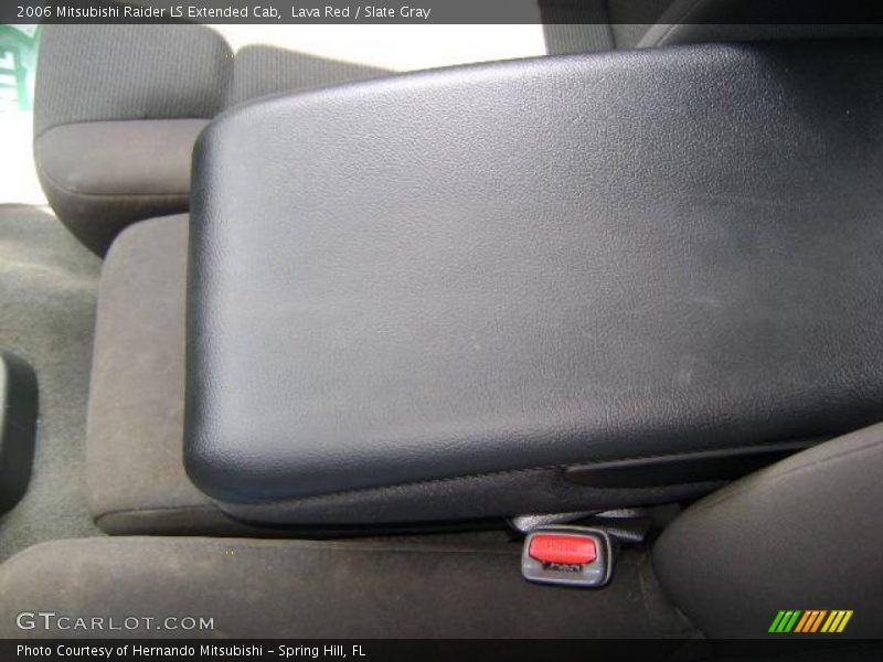 Lava Red / Slate Gray 2006 Mitsubishi Raider LS Extended Cab