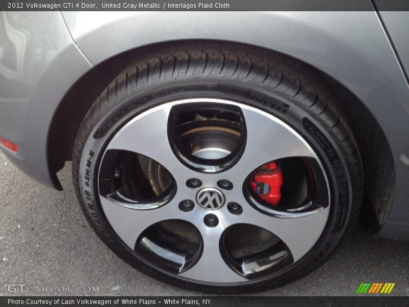 United Gray Metallic / Interlagos Plaid Cloth 2012 Volkswagen GTI 4 Door