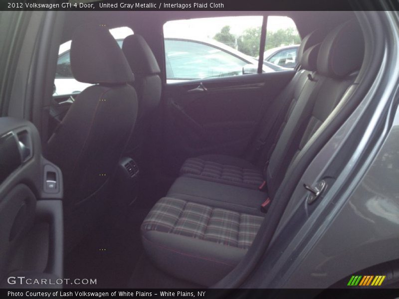 United Gray Metallic / Interlagos Plaid Cloth 2012 Volkswagen GTI 4 Door