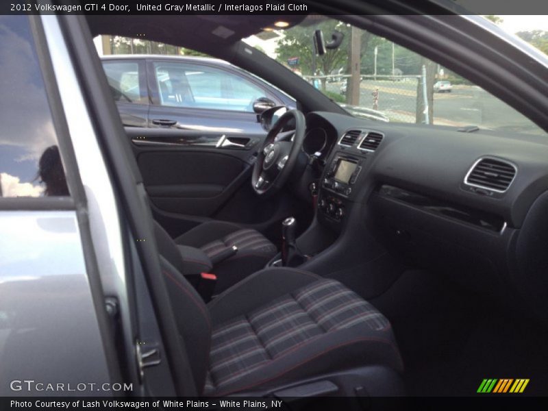 United Gray Metallic / Interlagos Plaid Cloth 2012 Volkswagen GTI 4 Door
