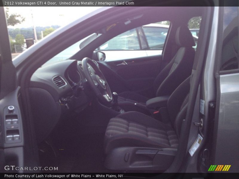 United Gray Metallic / Interlagos Plaid Cloth 2012 Volkswagen GTI 4 Door