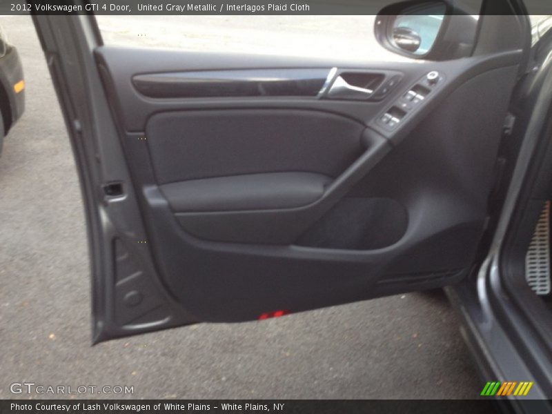 United Gray Metallic / Interlagos Plaid Cloth 2012 Volkswagen GTI 4 Door