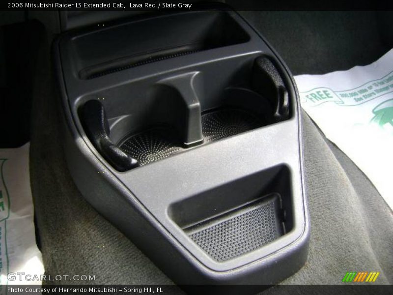 Lava Red / Slate Gray 2006 Mitsubishi Raider LS Extended Cab