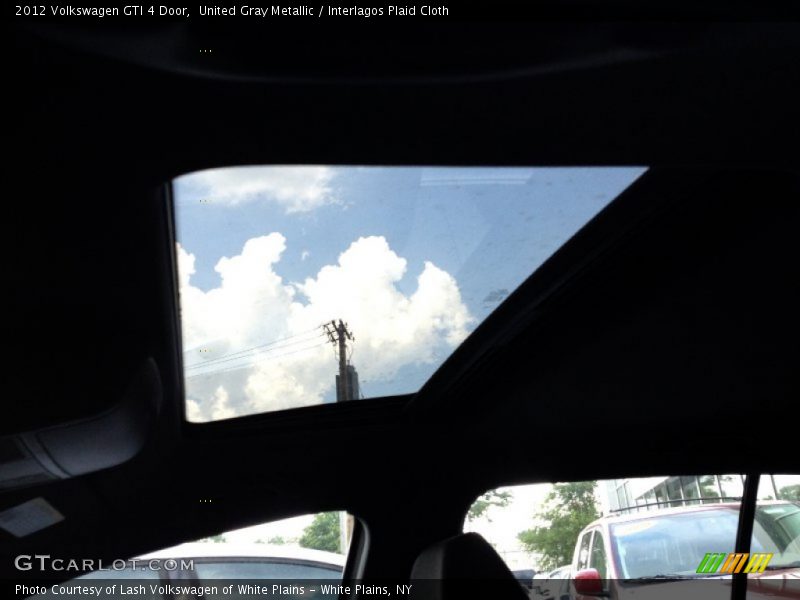 United Gray Metallic / Interlagos Plaid Cloth 2012 Volkswagen GTI 4 Door