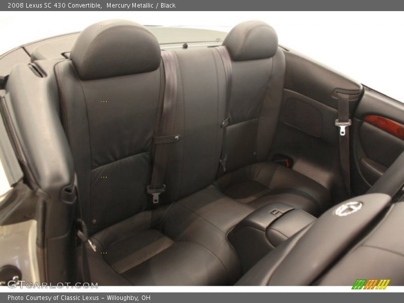 Mercury Metallic / Black 2008 Lexus SC 430 Convertible