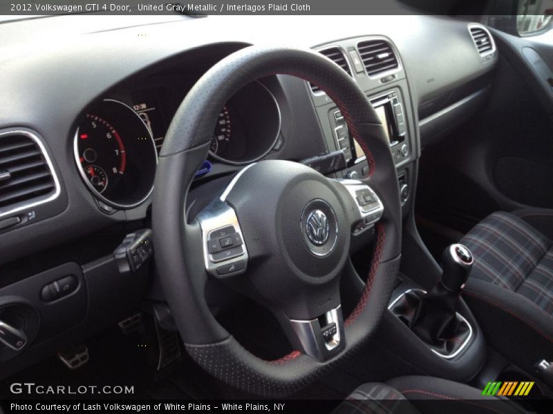 United Gray Metallic / Interlagos Plaid Cloth 2012 Volkswagen GTI 4 Door