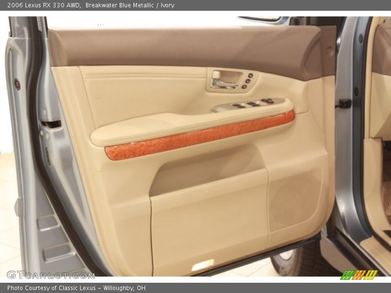 Breakwater Blue Metallic / Ivory 2006 Lexus RX 330 AWD