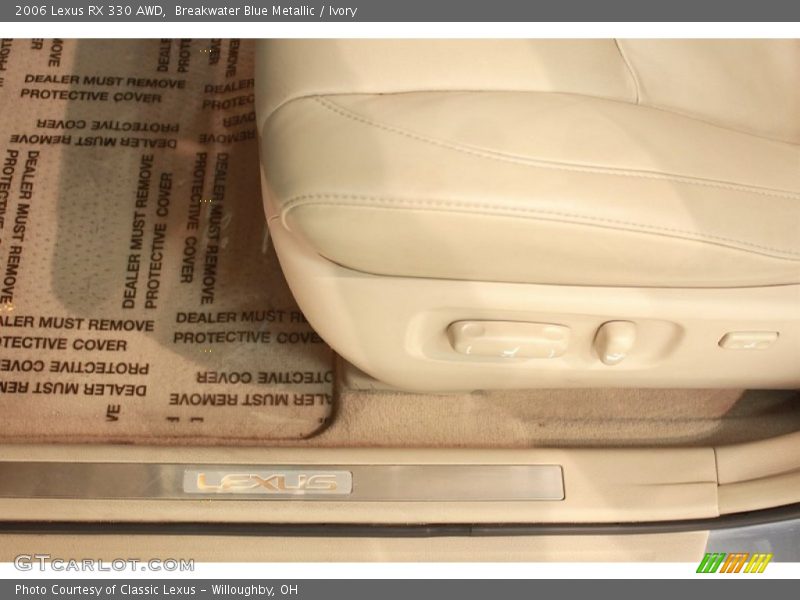 Breakwater Blue Metallic / Ivory 2006 Lexus RX 330 AWD