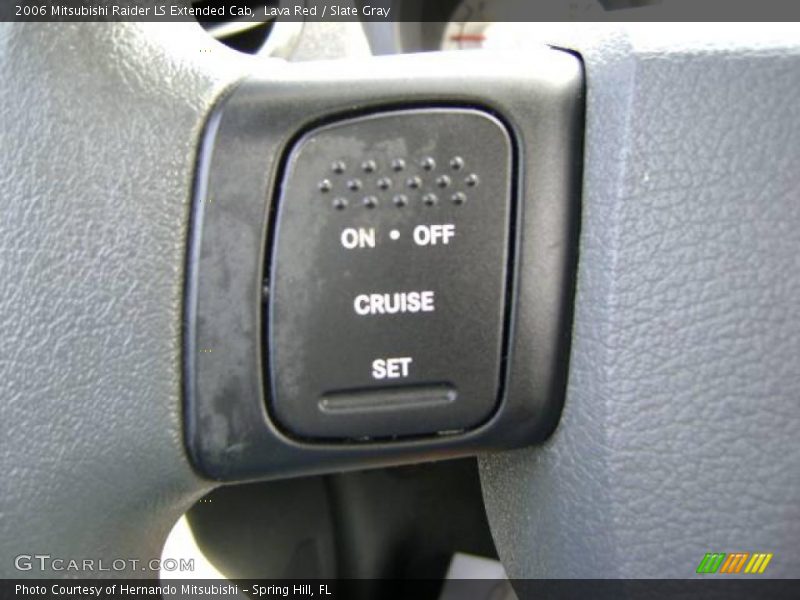 Lava Red / Slate Gray 2006 Mitsubishi Raider LS Extended Cab