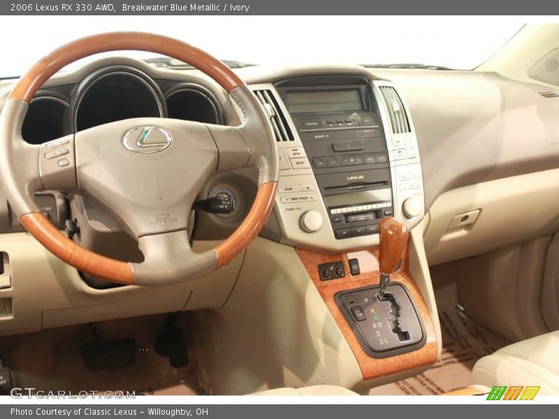 Breakwater Blue Metallic / Ivory 2006 Lexus RX 330 AWD