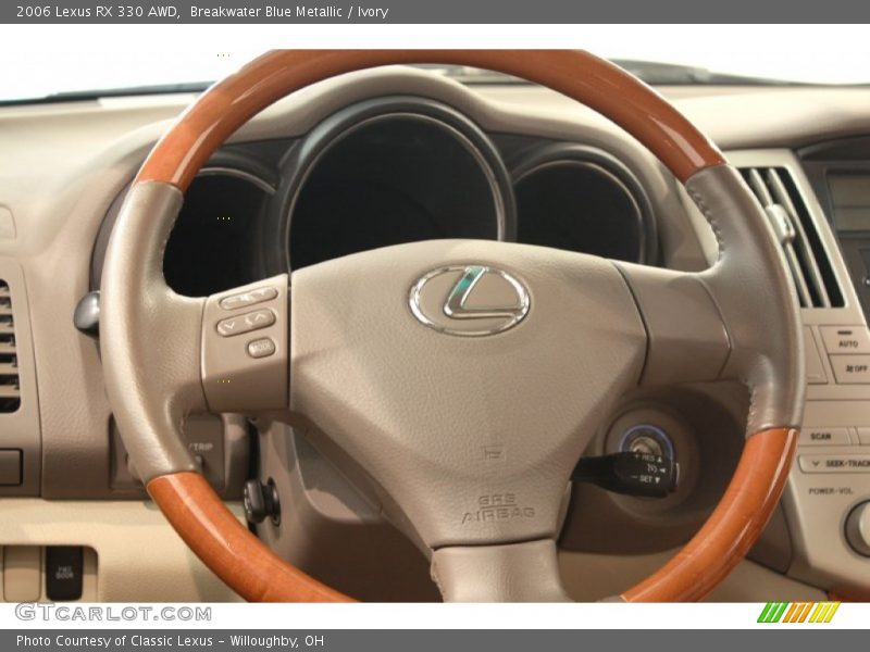 Breakwater Blue Metallic / Ivory 2006 Lexus RX 330 AWD
