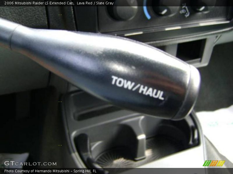 Lava Red / Slate Gray 2006 Mitsubishi Raider LS Extended Cab