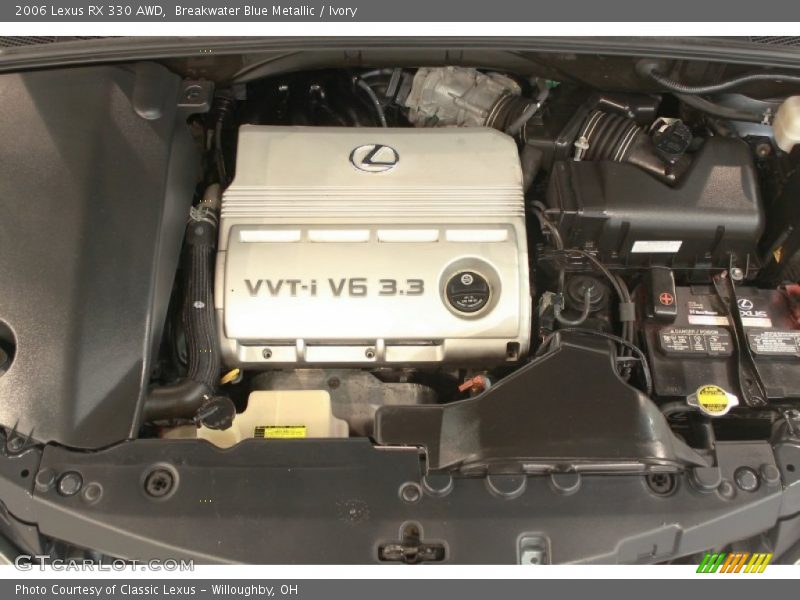 Breakwater Blue Metallic / Ivory 2006 Lexus RX 330 AWD