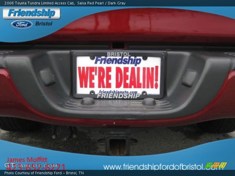 Salsa Red Pearl / Dark Gray 2006 Toyota Tundra Limited Access Cab