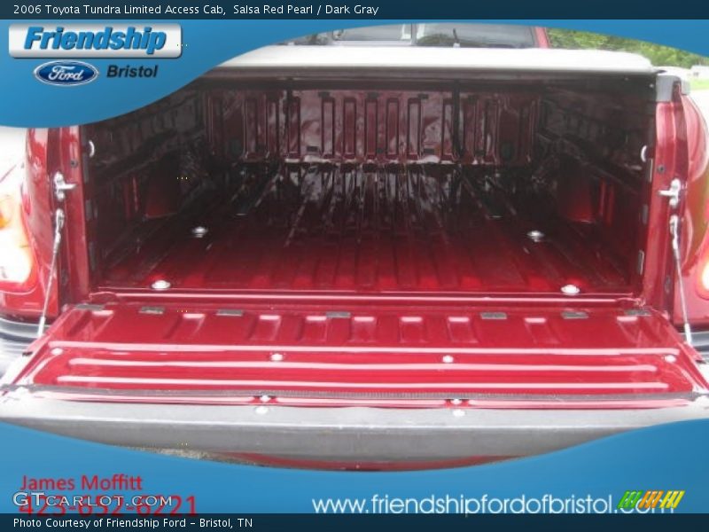 Salsa Red Pearl / Dark Gray 2006 Toyota Tundra Limited Access Cab