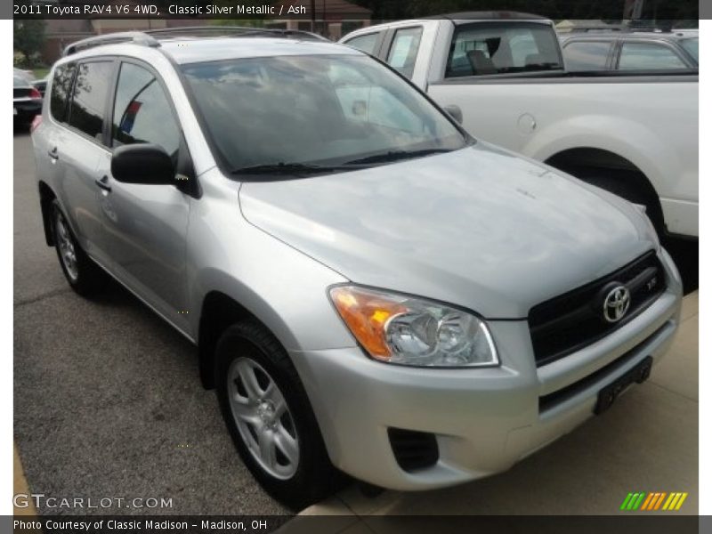 Classic Silver Metallic / Ash 2011 Toyota RAV4 V6 4WD