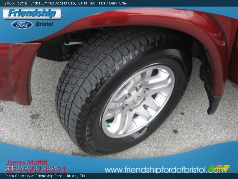 Salsa Red Pearl / Dark Gray 2006 Toyota Tundra Limited Access Cab