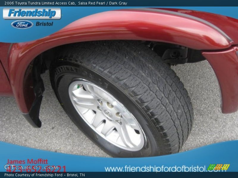 Salsa Red Pearl / Dark Gray 2006 Toyota Tundra Limited Access Cab