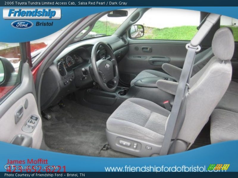 Salsa Red Pearl / Dark Gray 2006 Toyota Tundra Limited Access Cab