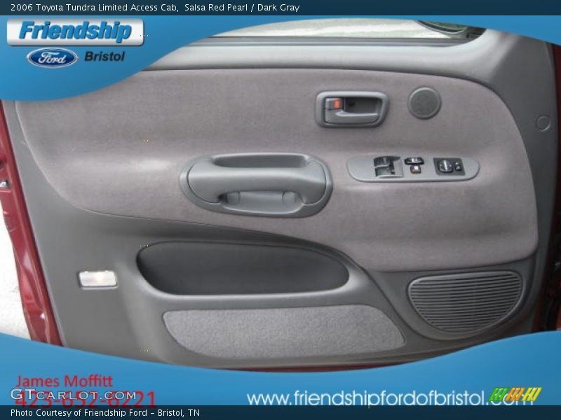 Salsa Red Pearl / Dark Gray 2006 Toyota Tundra Limited Access Cab