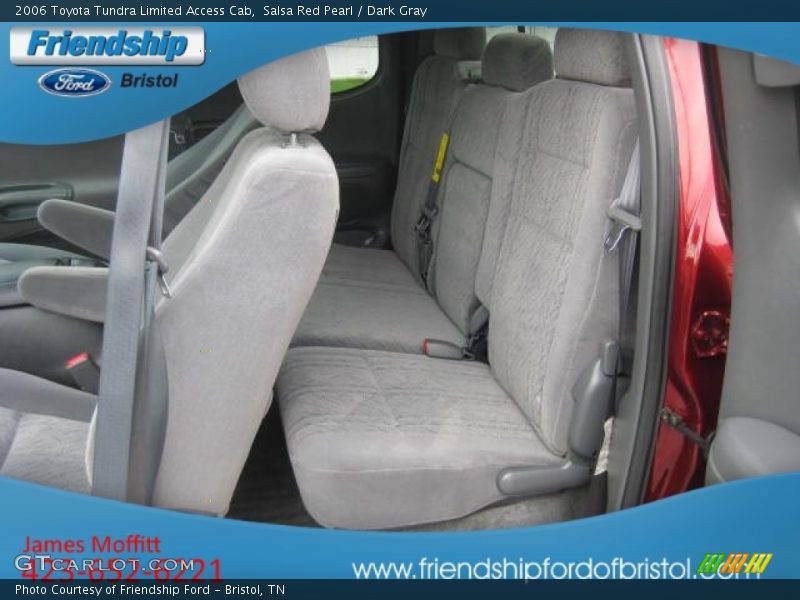 Salsa Red Pearl / Dark Gray 2006 Toyota Tundra Limited Access Cab