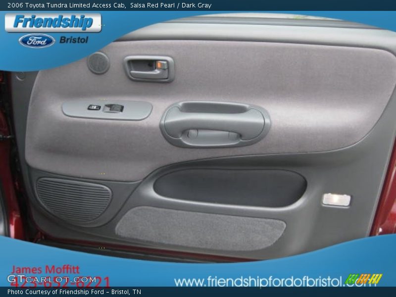 Salsa Red Pearl / Dark Gray 2006 Toyota Tundra Limited Access Cab