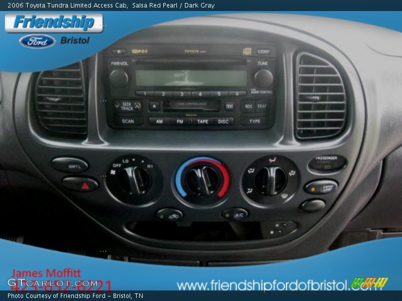 Salsa Red Pearl / Dark Gray 2006 Toyota Tundra Limited Access Cab