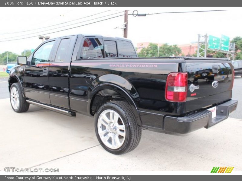 Black / Black 2006 Ford F150 Harley-Davidson SuperCab 4x4