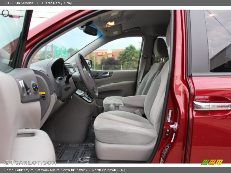 Claret Red / Gray 2012 Kia Sedona EX