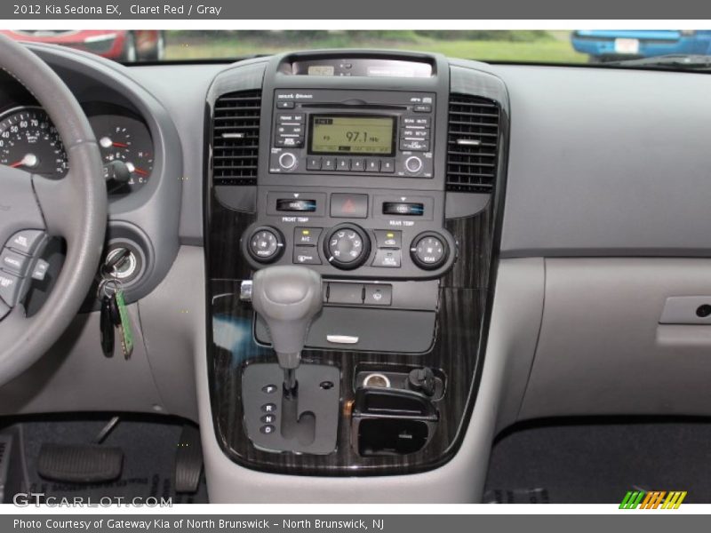 Claret Red / Gray 2012 Kia Sedona EX