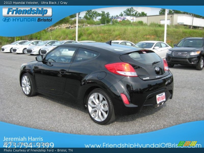 Ultra Black / Gray 2013 Hyundai Veloster