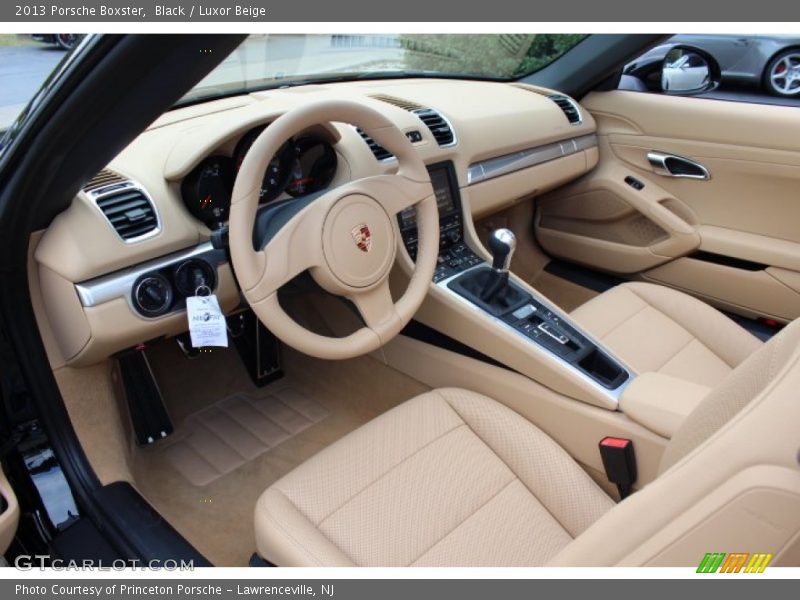 Luxor Beige Interior - 2013 Boxster  