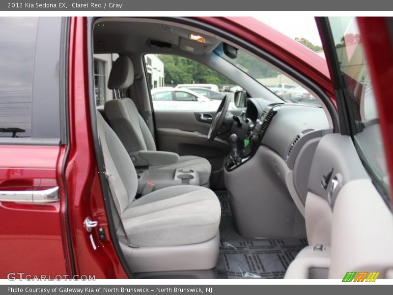 Claret Red / Gray 2012 Kia Sedona EX