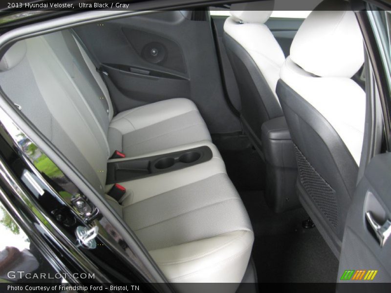 Rear Seat of 2013 Veloster 