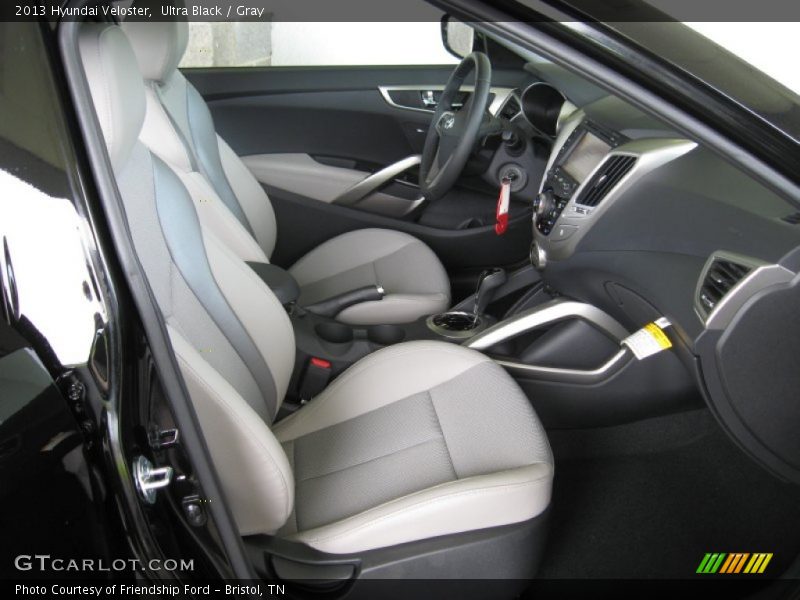  2013 Veloster  Gray Interior
