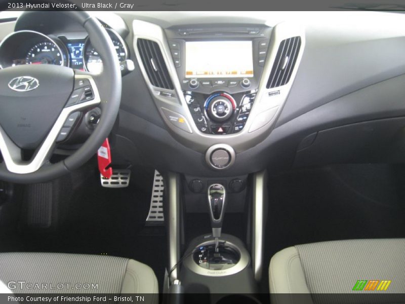 Ultra Black / Gray 2013 Hyundai Veloster