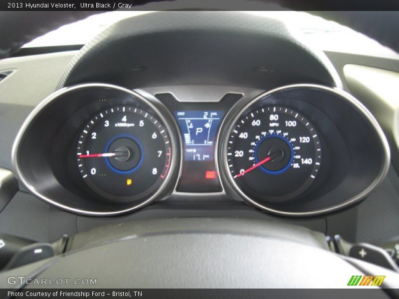 Ultra Black / Gray 2013 Hyundai Veloster