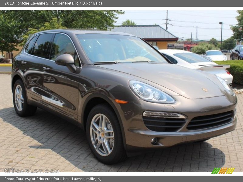 Umber Metallic / Luxor Beige 2013 Porsche Cayenne S