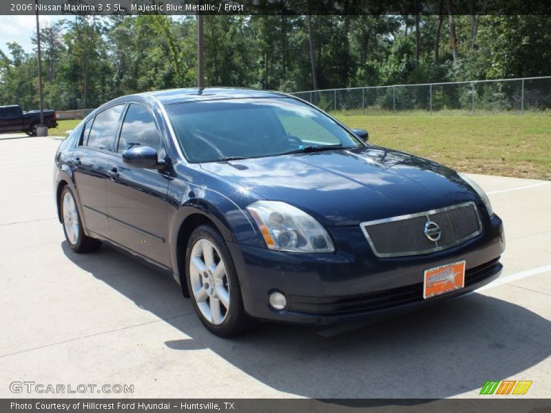 Majestic Blue Metallic / Frost 2006 Nissan Maxima 3.5 SL