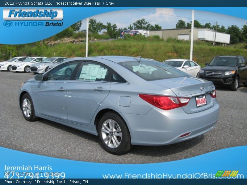 Iridescent Silver Blue Pearl / Gray 2013 Hyundai Sonata GLS