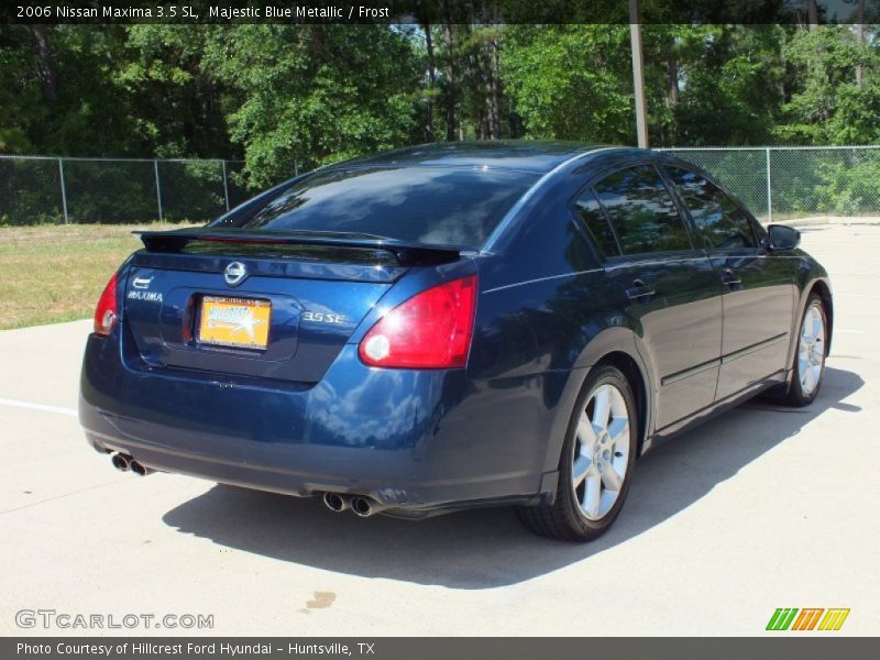 Majestic Blue Metallic / Frost 2006 Nissan Maxima 3.5 SL
