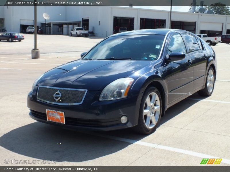 Majestic Blue Metallic / Frost 2006 Nissan Maxima 3.5 SL
