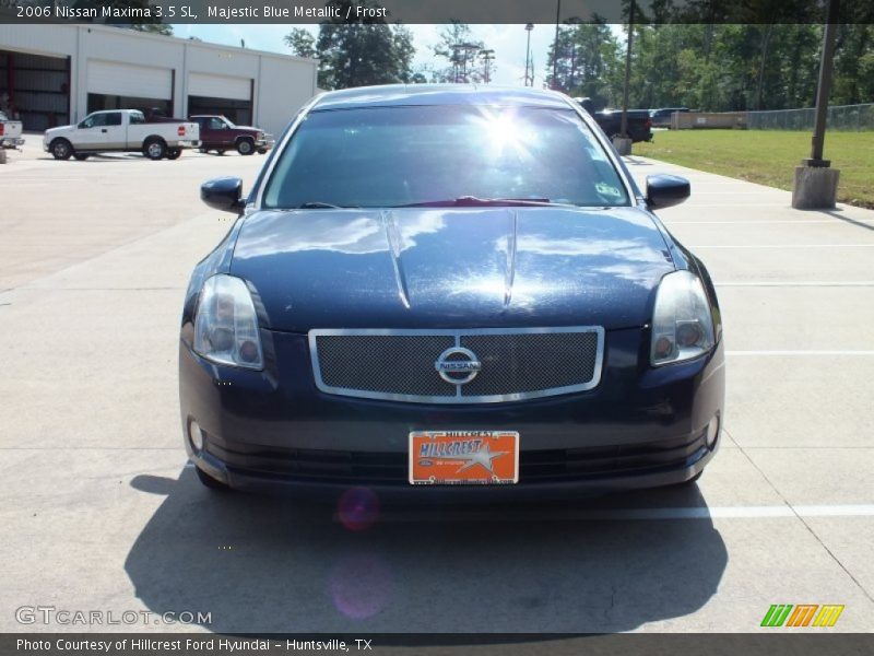 Majestic Blue Metallic / Frost 2006 Nissan Maxima 3.5 SL
