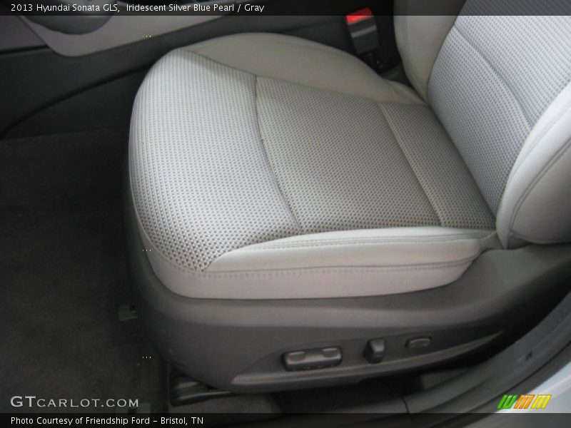 Iridescent Silver Blue Pearl / Gray 2013 Hyundai Sonata GLS