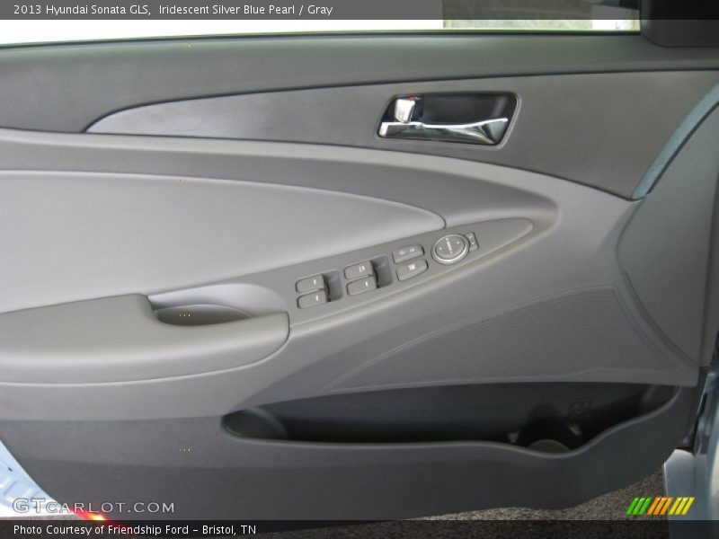 Iridescent Silver Blue Pearl / Gray 2013 Hyundai Sonata GLS